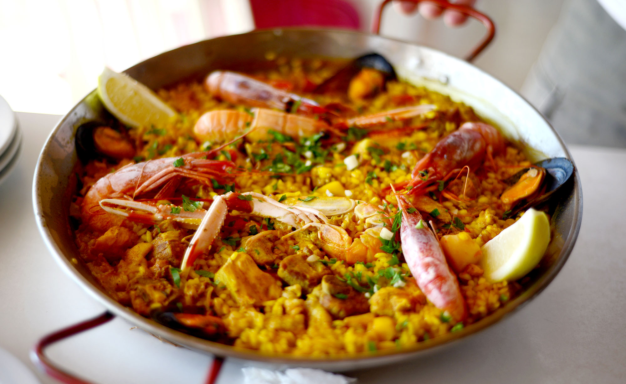 Paella oder hohe Kunst des Fressens auf Mallorca Paella